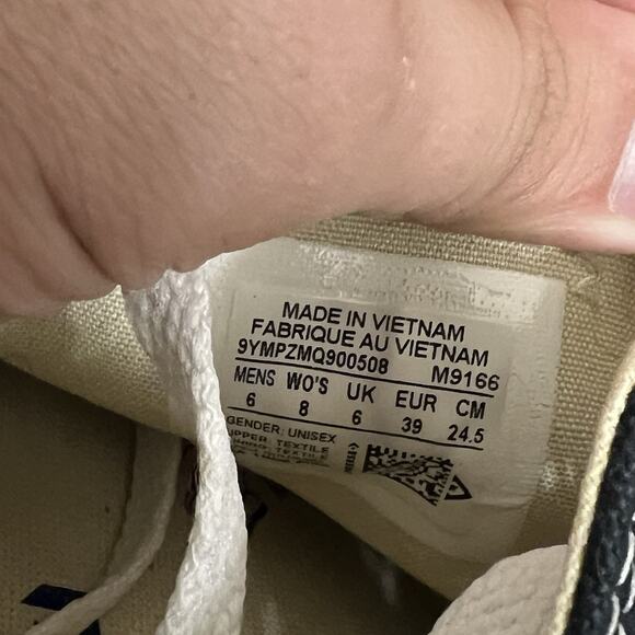 Converse Chuck Taylor All Star Mens 6/Womens 8 Black Low Top Casual Shoes - Picture 7 of 7